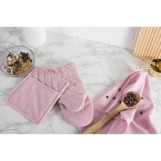 DII® Solid Chambray Oven Mitts